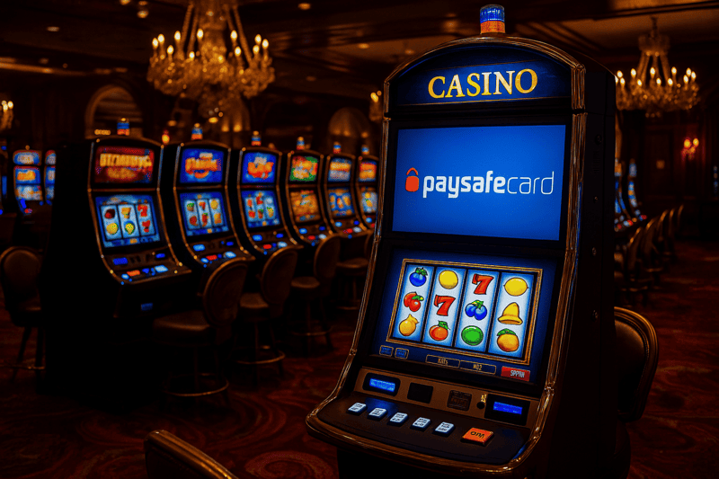 Slot machine con Paysafecard